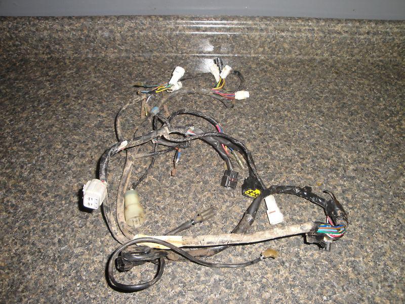 02 03 04 05 yamaha wolverine 350 4x4 wiring harness oem main harness