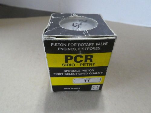 Vintage nos oem pcr piston special with ring tt 50.2 racing piston