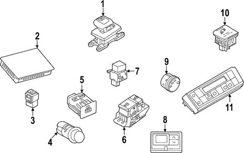 Genuine nissan usb port 25331-6ta2b