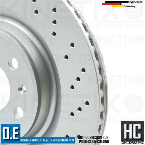 For audi a6 a7 3.0 bitdi cross drilled rear brake discs mintex pads sensors