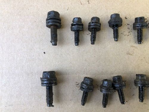 87-96 ford f150 bronco v8 5.0 302 351w 5.8 oil pan sump oem mounting bolt bolts