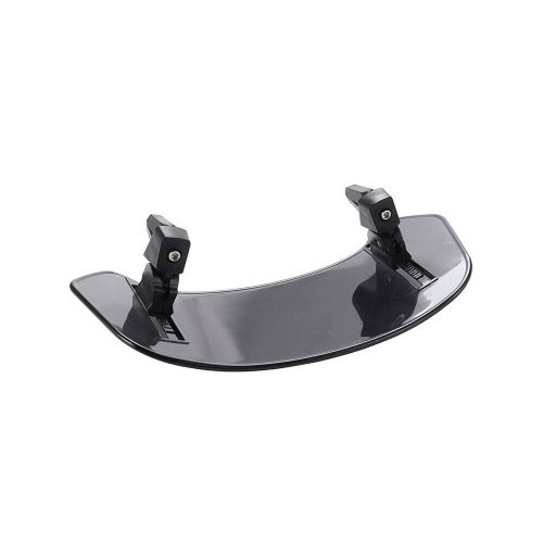 Motorcycle windshield wind screen deflector extension spoiler clip on universal