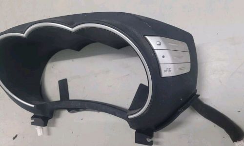 11-17 nissan quest dashboard instrument cluster speedometer gauge bezel oem