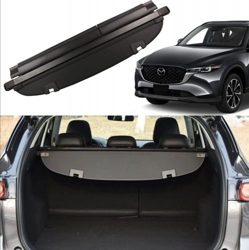 Retractable cargo cover rear trunk security shade for mazda cx-5 17-24 accessory