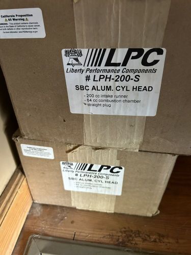 Lpc aluminum cylinder heads sbc