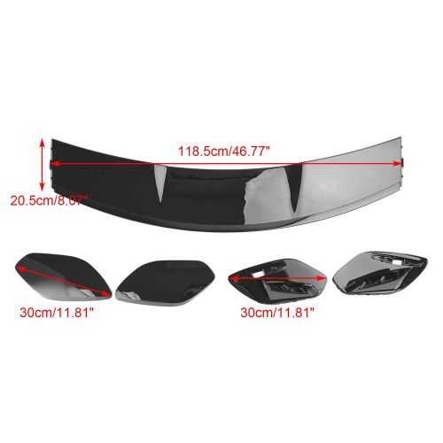 Gloss black amg style rear boot spoiler roof fit mercedes a-class w177 a45  a35