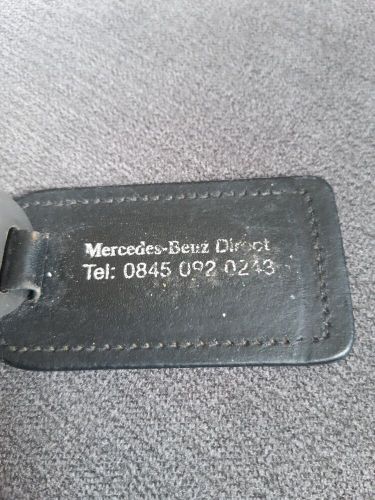 Genuine mercedes direct leather keyring