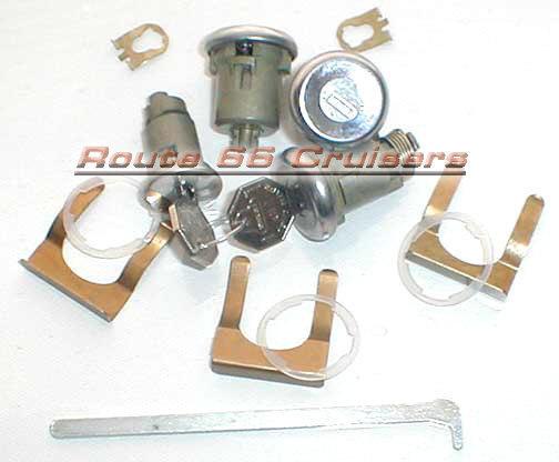 Olds cutlass pontiac gto lemans ignition door trunk lock set new guaranteed