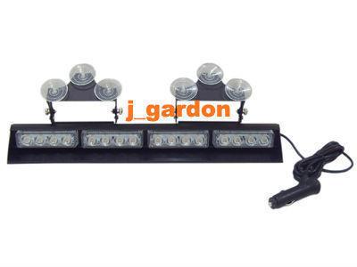 New 16 led light 3w windshield emergency light strobe light lightbar jn16-3w