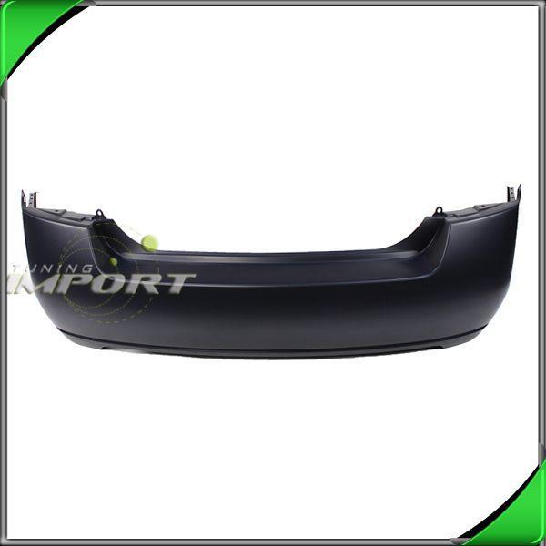 07-11 nissan sentra rear bumper fascia cover primed black plastic capa certified