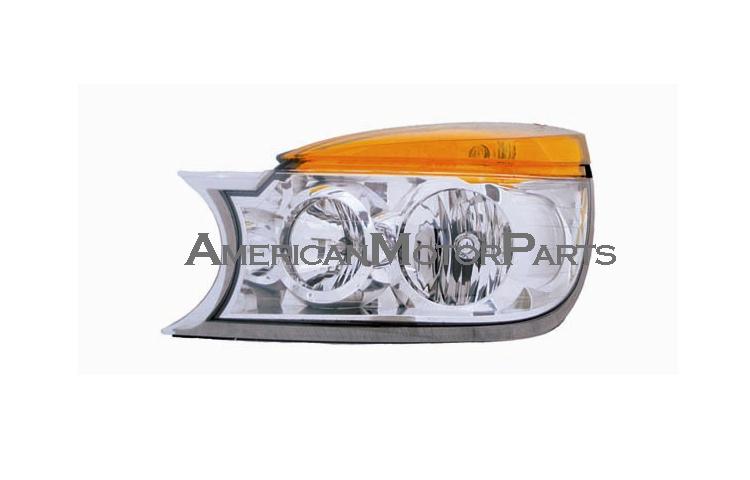 Left driver side replacement headlight 02-03 buick rendezvous - 12335569