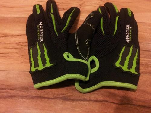 Monster energy o'neal racing gloves large