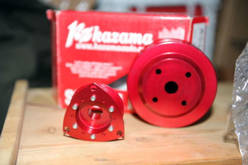 Mazda rx7 fd3s 93-02 pulley set for alternator & water  "kazama auto of japan"