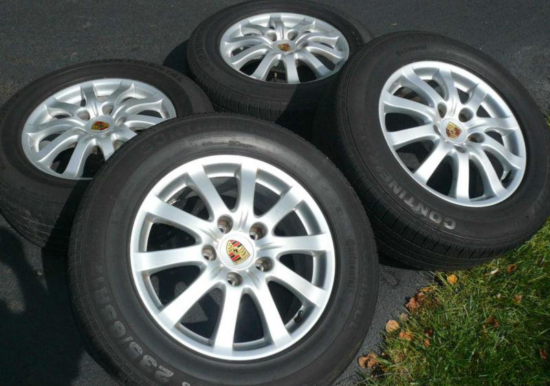 2009 porsche cayenne oem wheels