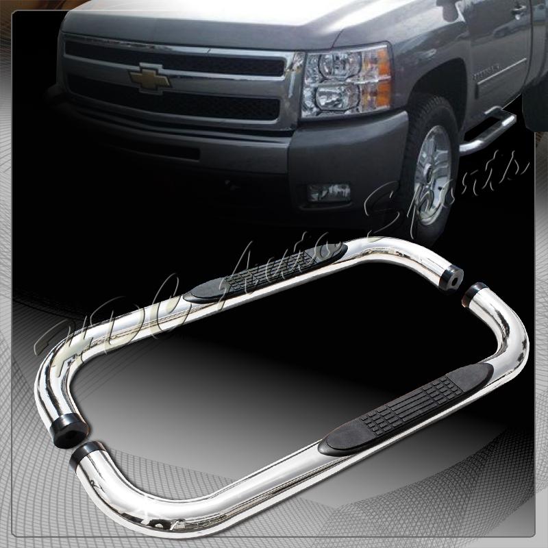 1999-2010 chevy silverado gmc sierra 2500/3500 extended cab side step nerf bar