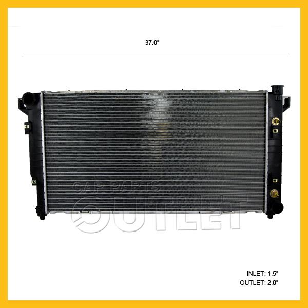 1994-1998 1999 2000 2001 dodge ram 2500 3500 radiator 8.0 v10 auto 94-01 at 2row