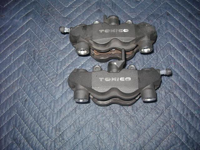 Hayabusa front brake calipers with pads 2008-2012