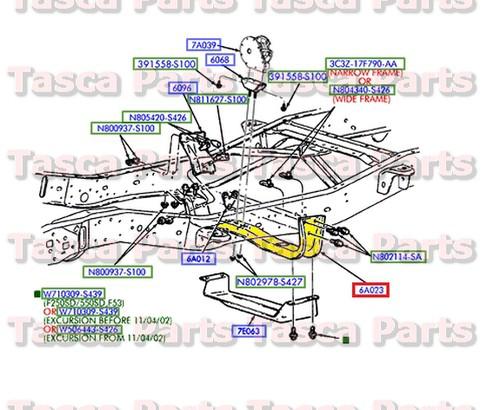 New oem manual transmission rear mounting support f250 f350 f450 f550 super duty