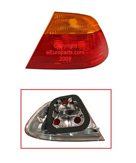 New genuine bmw outer tail light (amber) 63218375802