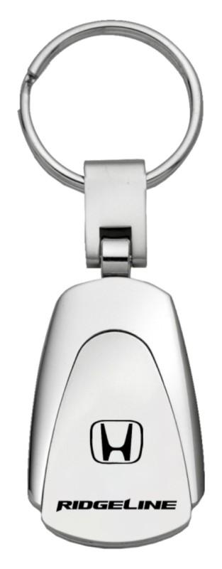 Honda ridgeline chrome teardrop keychain / key fob engraved in usa genuine