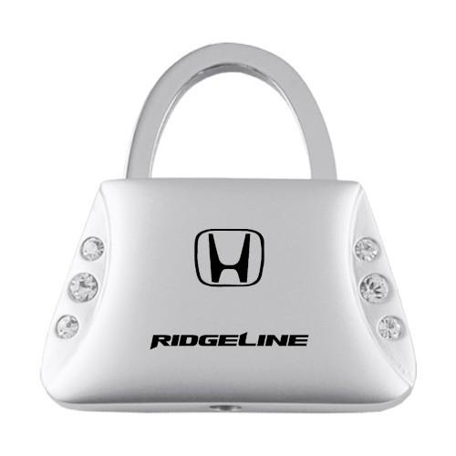 Honda ridgeline jeweled purse keychain / key fob engraved in usa genuine
