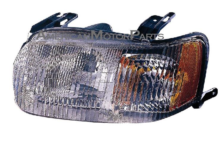 Vaip driver & passenger side replacement headlight head lamp 01-04 ford escape