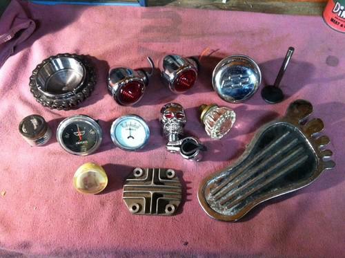 Rat rod lot motorcycle shifter knob vintage hot rod