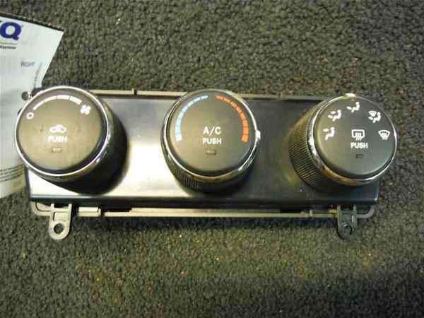 2010 dodge caravan oem ac heater temp controls lkq