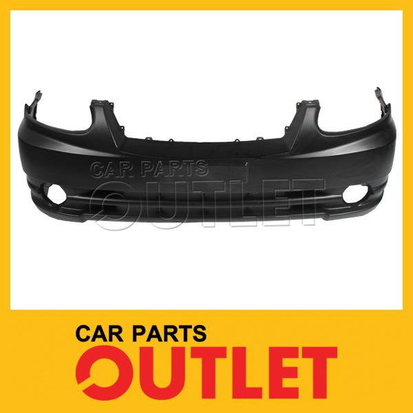 Front bumper primed black fascia plastic cover for 2001 2002 2003 elantra gt h/b