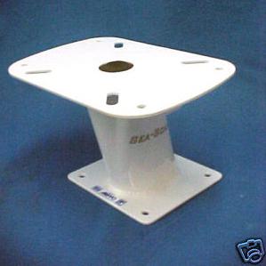 Marine radar mount 8" fits raymarine garmin furuno &