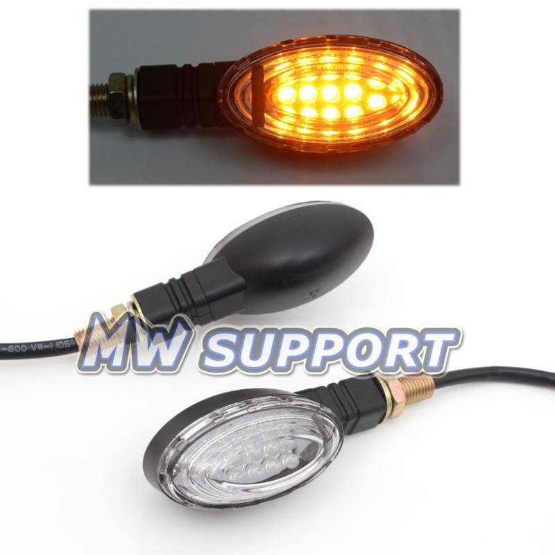 Universal led turn signal light indicator cbr600 cbr1000 rr f4 f3 cb600 hornet 6