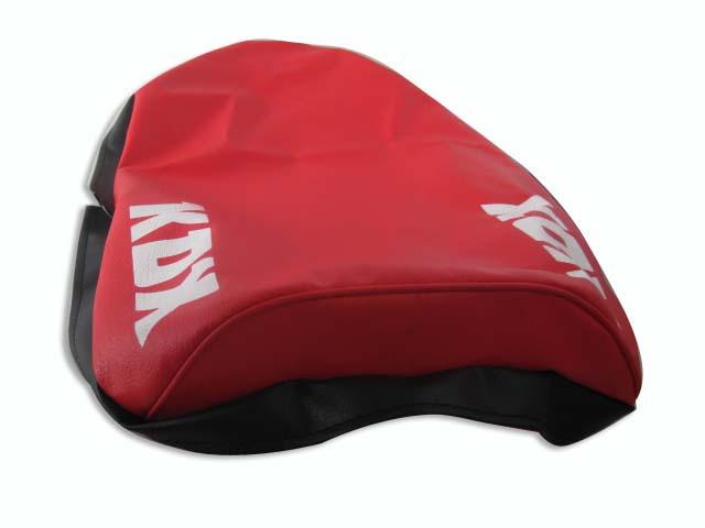 Kawasaki kdx80 kdx 80 1985 seat cover "red" 