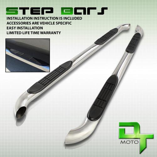 09-13 journey 3" t-304 stainless steel side step nerf bar running step board