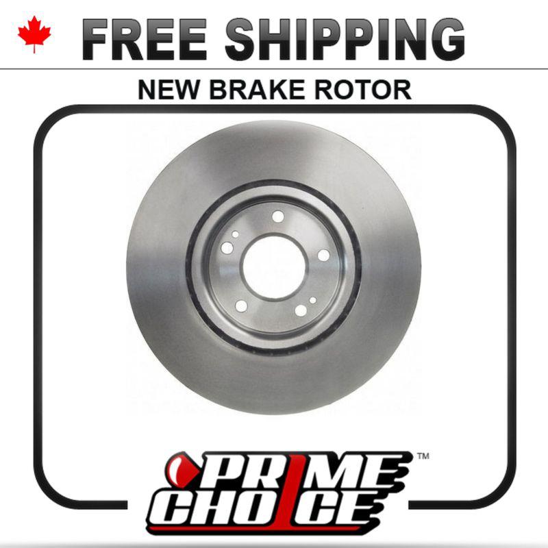 1 premium new disc brake rotor for front fits left driver / right passenger side