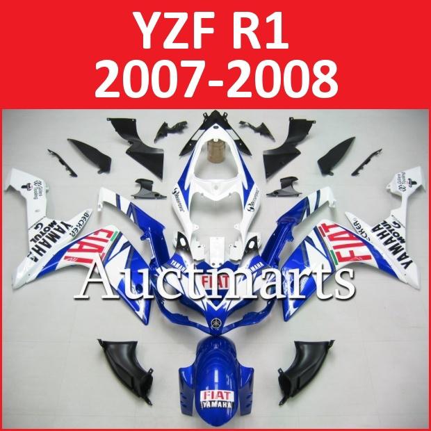 Fit yamaha yzf r1 07 08 yzfr1 2007 2008 1000 fairing kit bodywork g2 a01