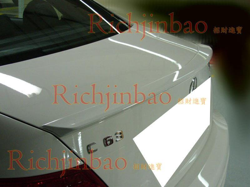 Painted a style trunk spoiler for mercedes benz mb c w204 4dr sedan 2008 2012 ♠