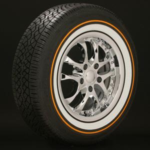 (4) 205/70r15 vogue tyre whitewall w/gold  tire