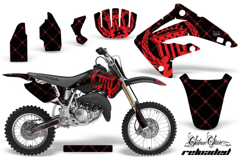 Honda cr 85 graphic kit amr racing # plates decal cr85 sticker part 03-07 rload 