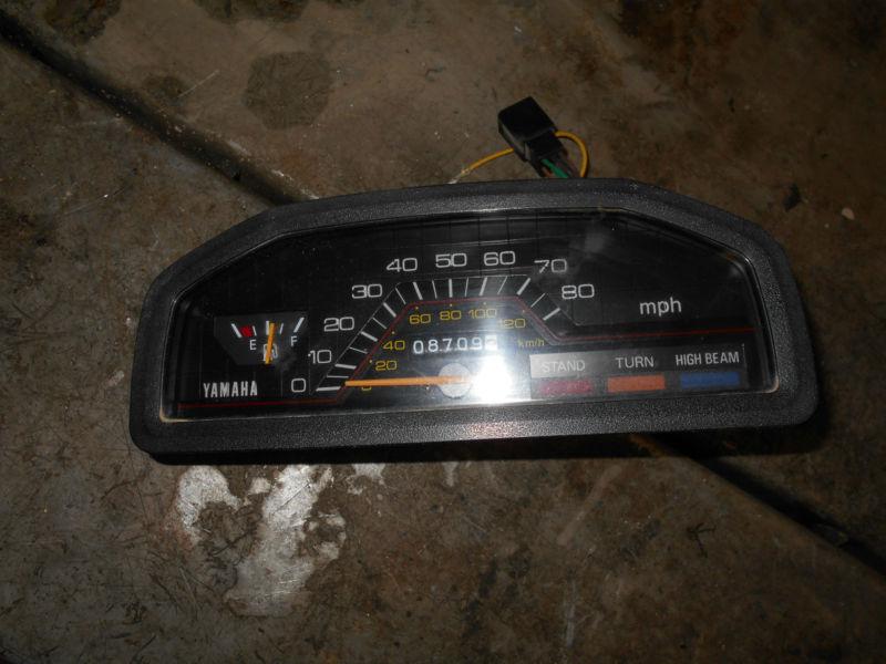 Yamaha xc125 riva 125 speedometer dash gauges 1988 87 88 89 91 92 93 94 95 96 97