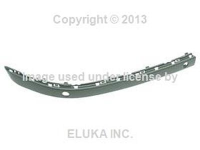 Bmw genuine impact strip - bumper (chrome line) front right e65 e66