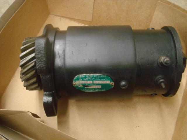 Early 60s mopar farm industrial generator rebuilt with gear gju-7502