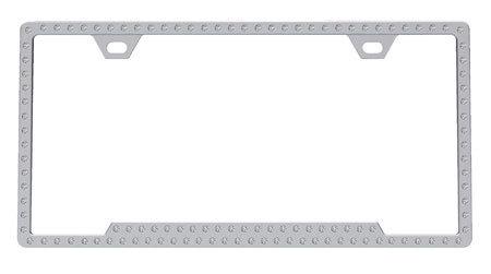 License2bling swarovski crystals license plate frames - slim-cr-ice