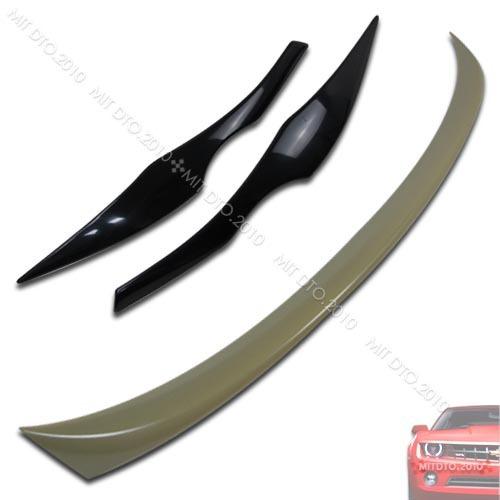 E90 bmw oe style 3-series trunk spoiler & e90 eyebrows eyelids 04 06 08 11 §