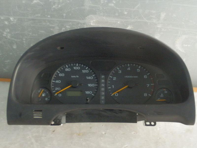 Jdm subaru forester sf5 speedometer gauges cluster with trim factory oem