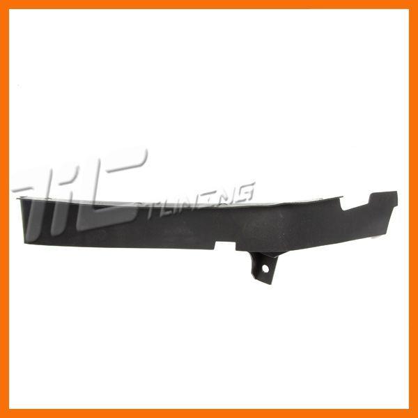 00-06 yukon xl front bumper filler outer gm1088170 raw plastic black sierra left