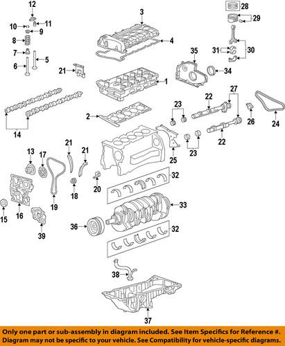 Gm oem 89018220 valve cover gasket/engine valve cover gasket