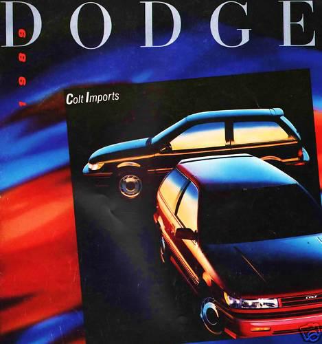 1989 dodge colt factory brochure-colt-e-gt-gt turbo