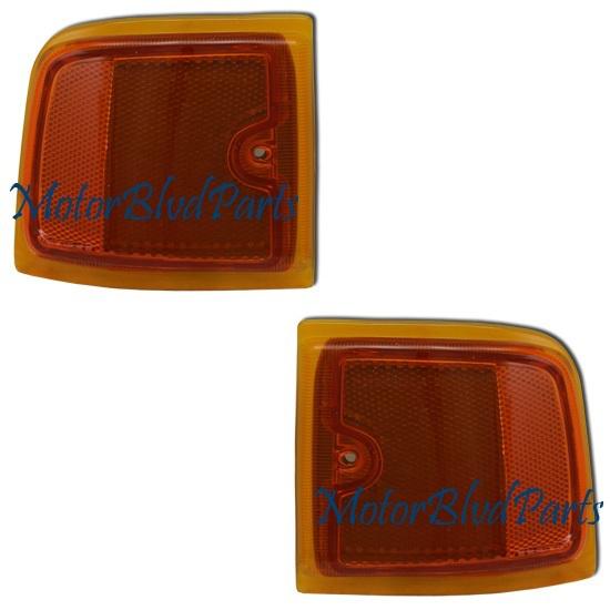 96-02 savana/rally side marker lights lamps right+left