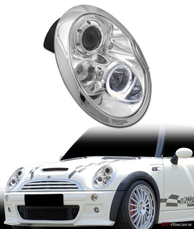 Euro chrome halo projector headlights signal left+right 2002-2005 mini cooper s