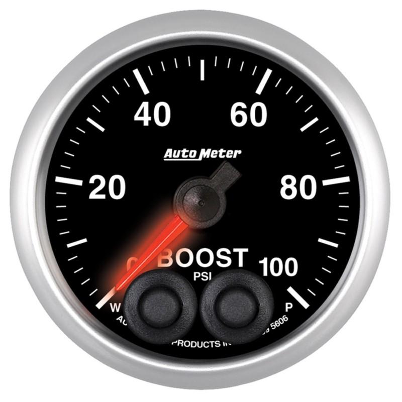 Auto meter 5606 elite series; boost gauge